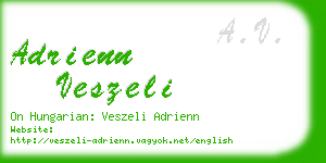 adrienn veszeli business card